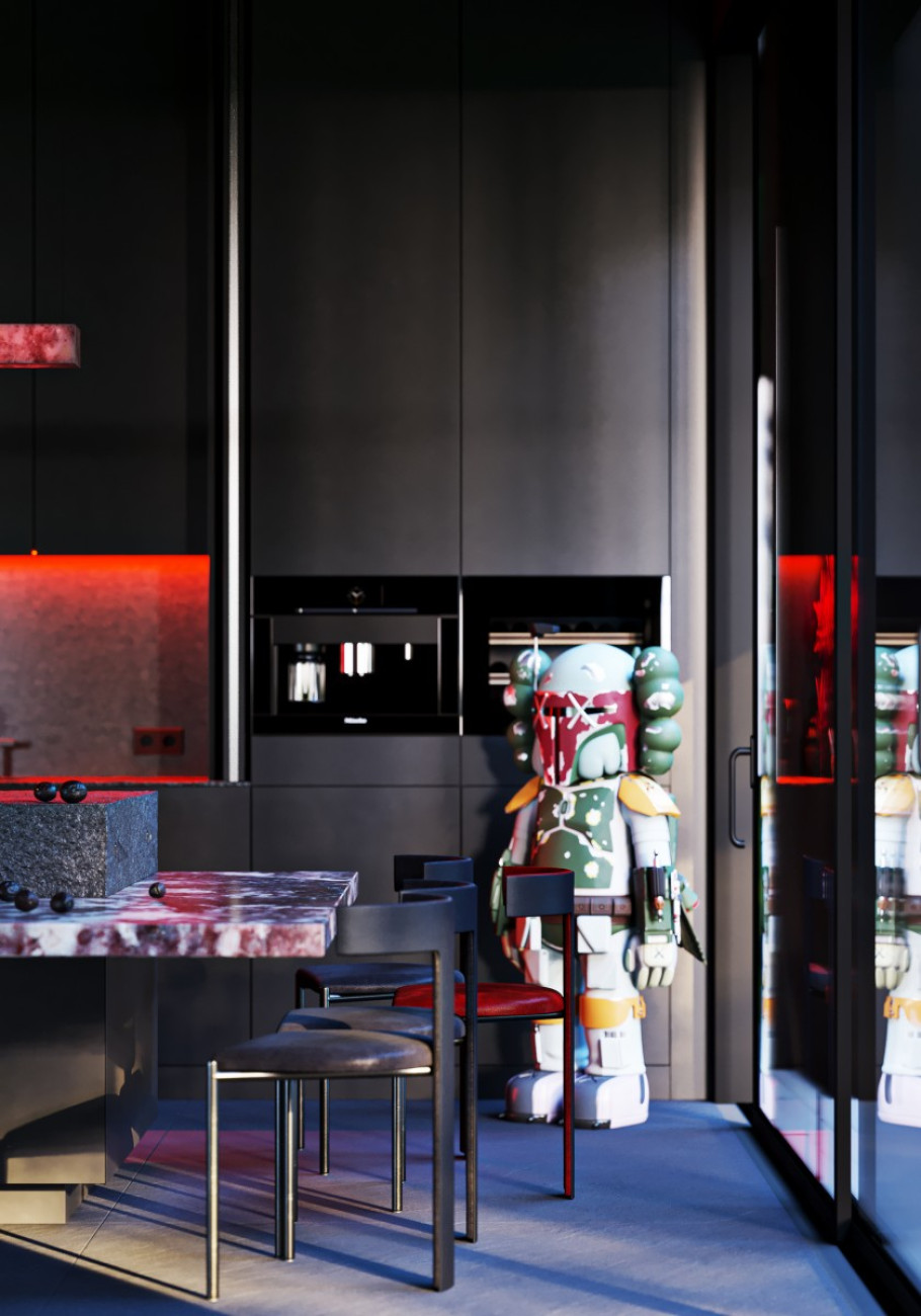 Dark Side of Kitchen