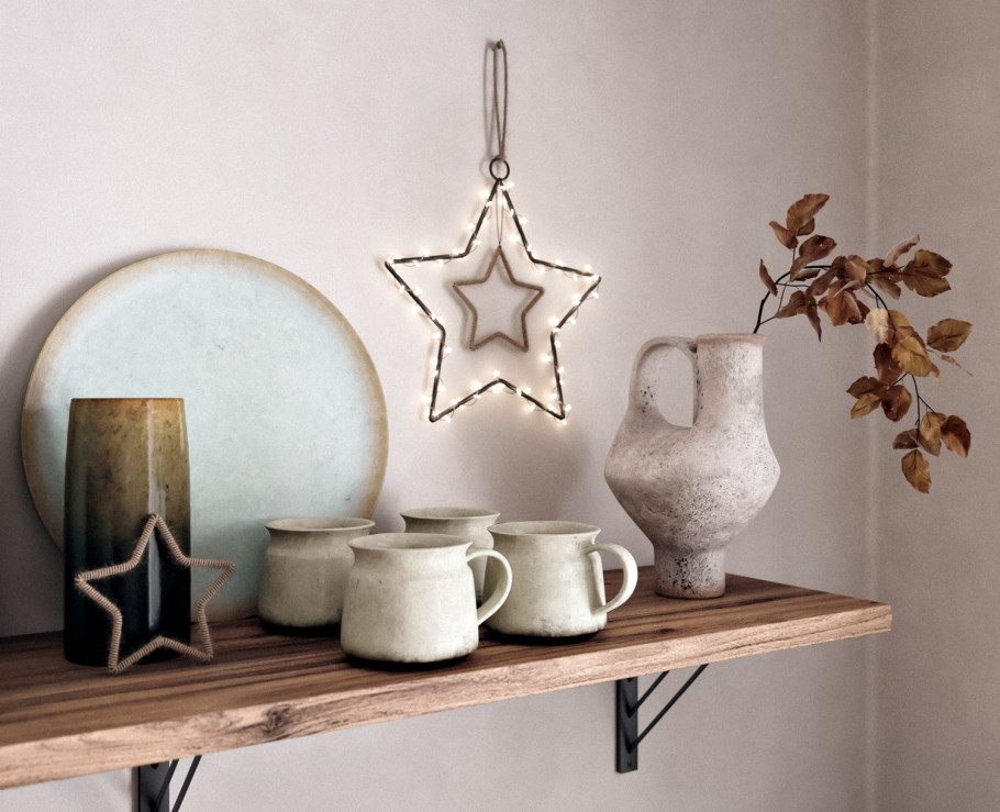 Moody Winter Kitchen