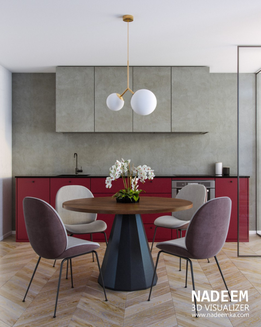 Puce Apartment