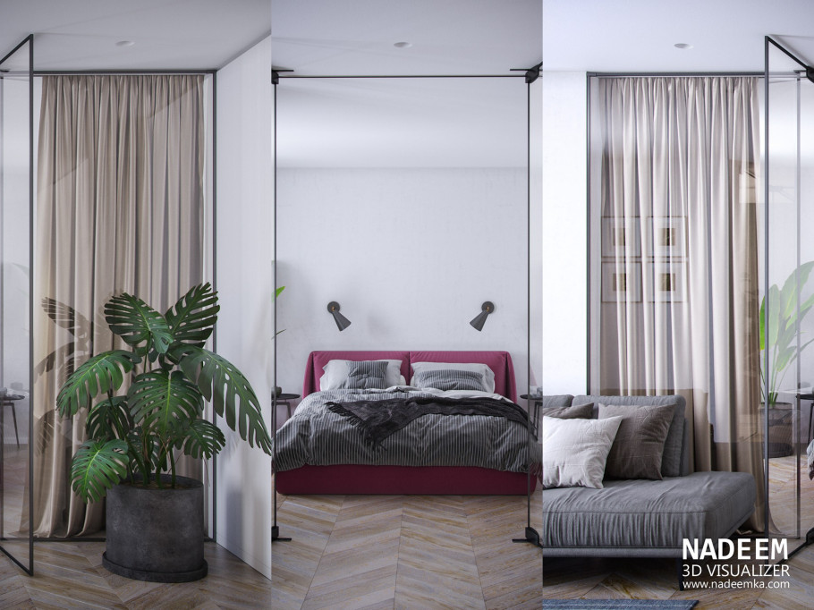 Puce Apartment