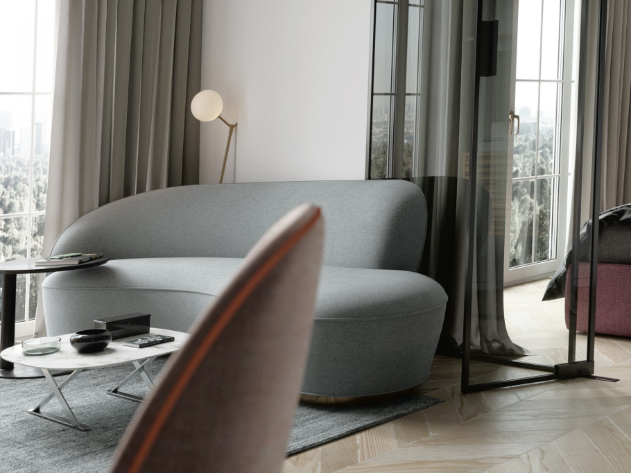Puce Apartment