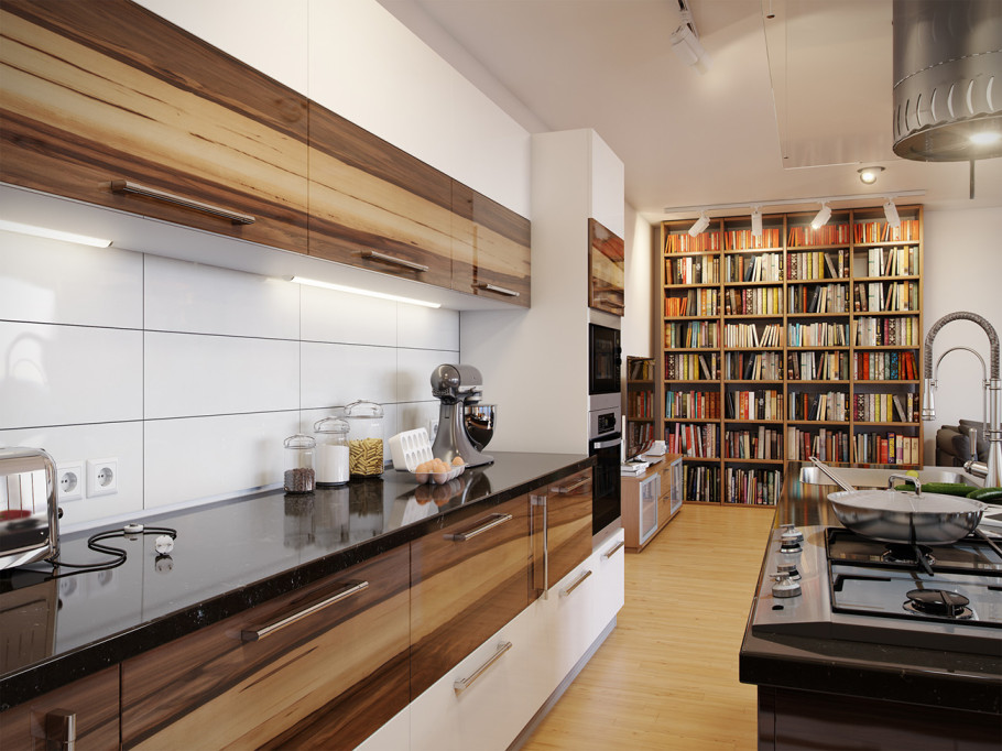 Kitchen - Livingroom