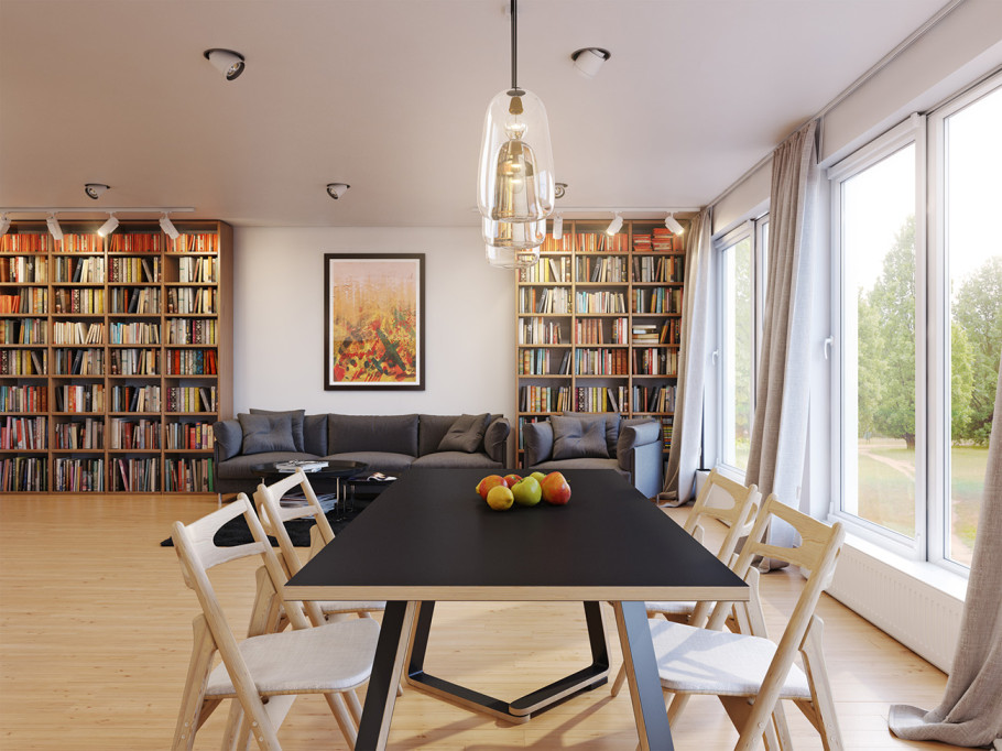 Kitchen - Livingroom
