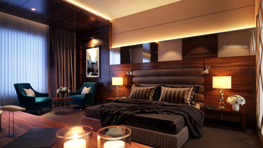 Hotel king Room Design