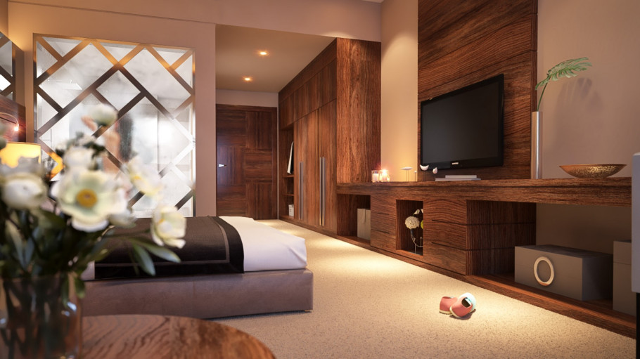 Hotel king Room Design