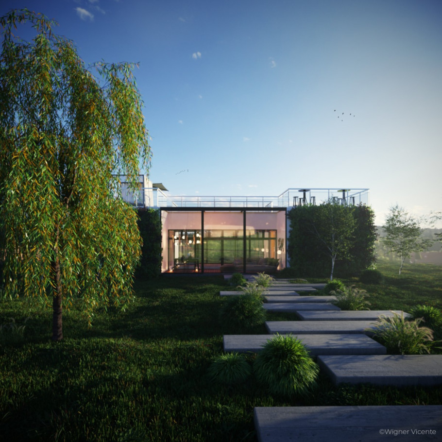Hill Eco House