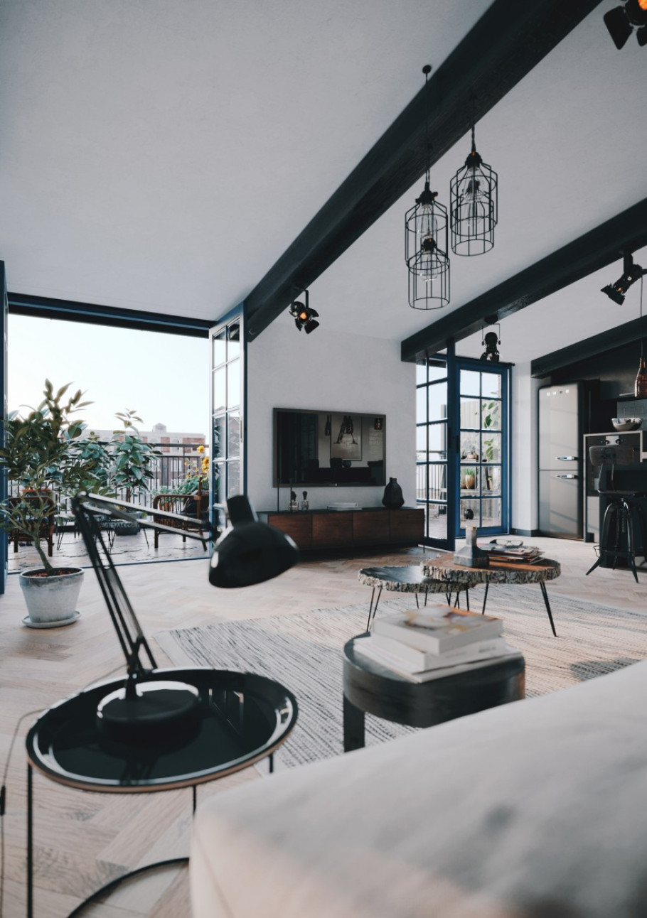 Flooded Attic Apartment