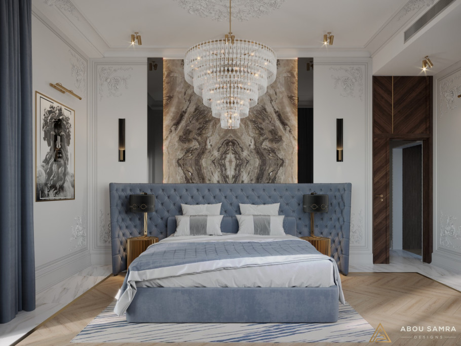 Blue Master Bedroom