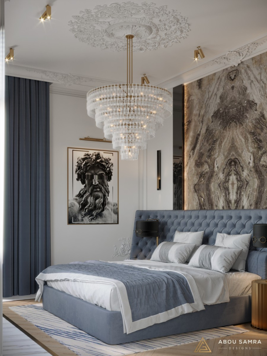 Blue Master Bedroom