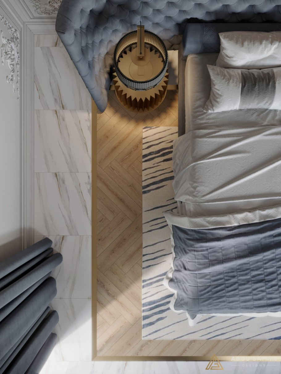 Blue Master Bedroom