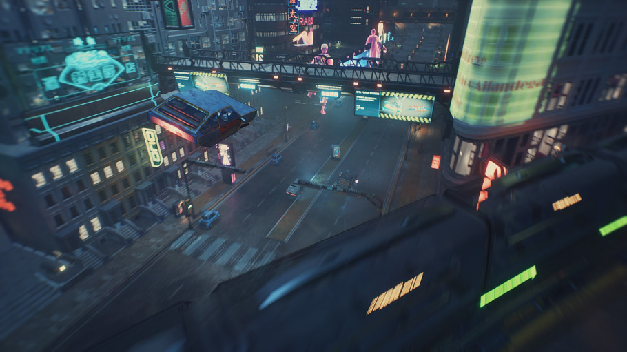 Cyberpunk fan art - UE