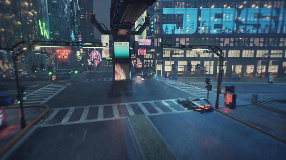 Cyberpunk fan art - UE