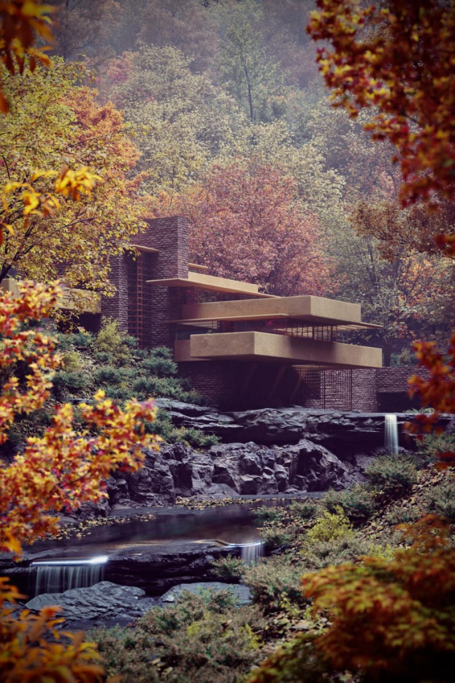 FALLINGWATER HOUSE