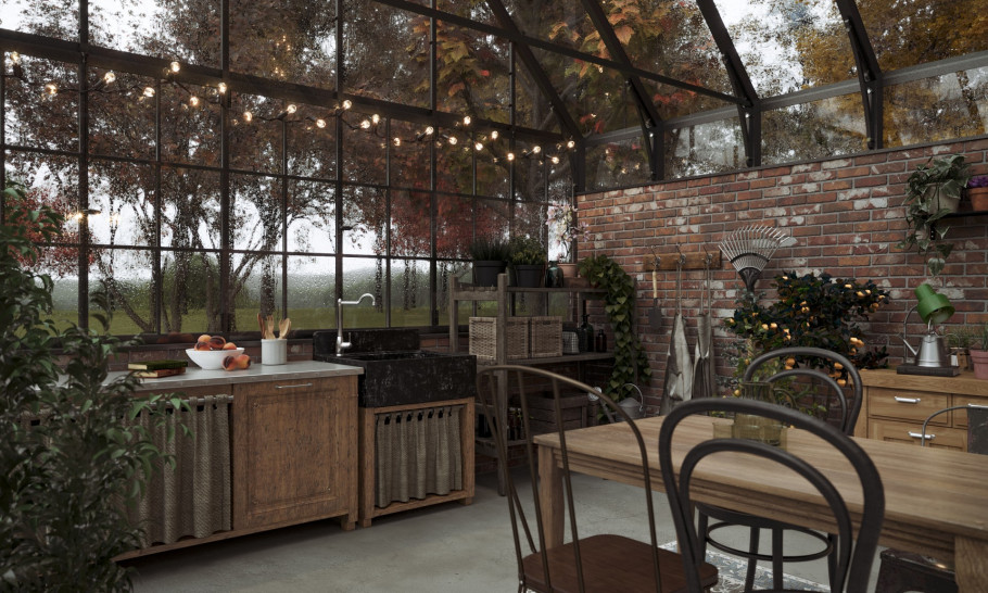 Vintage Greenhouse