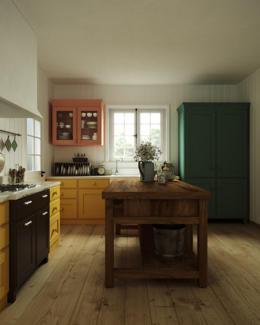 Rustic Kitchen