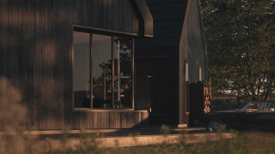 Black Cabin Study