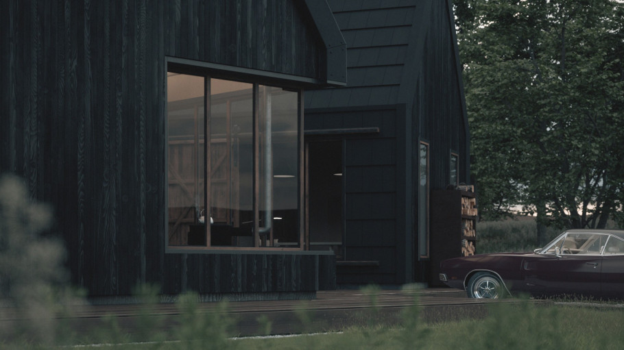 Black Cabin Study