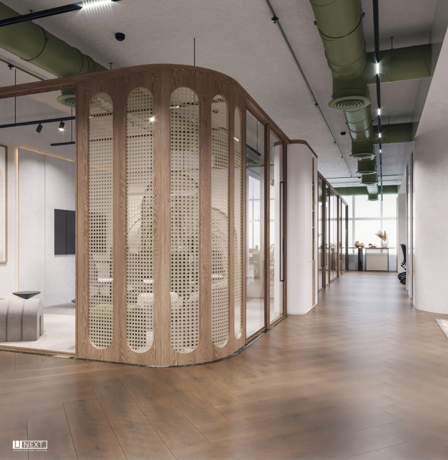 Boho-Contemp Office