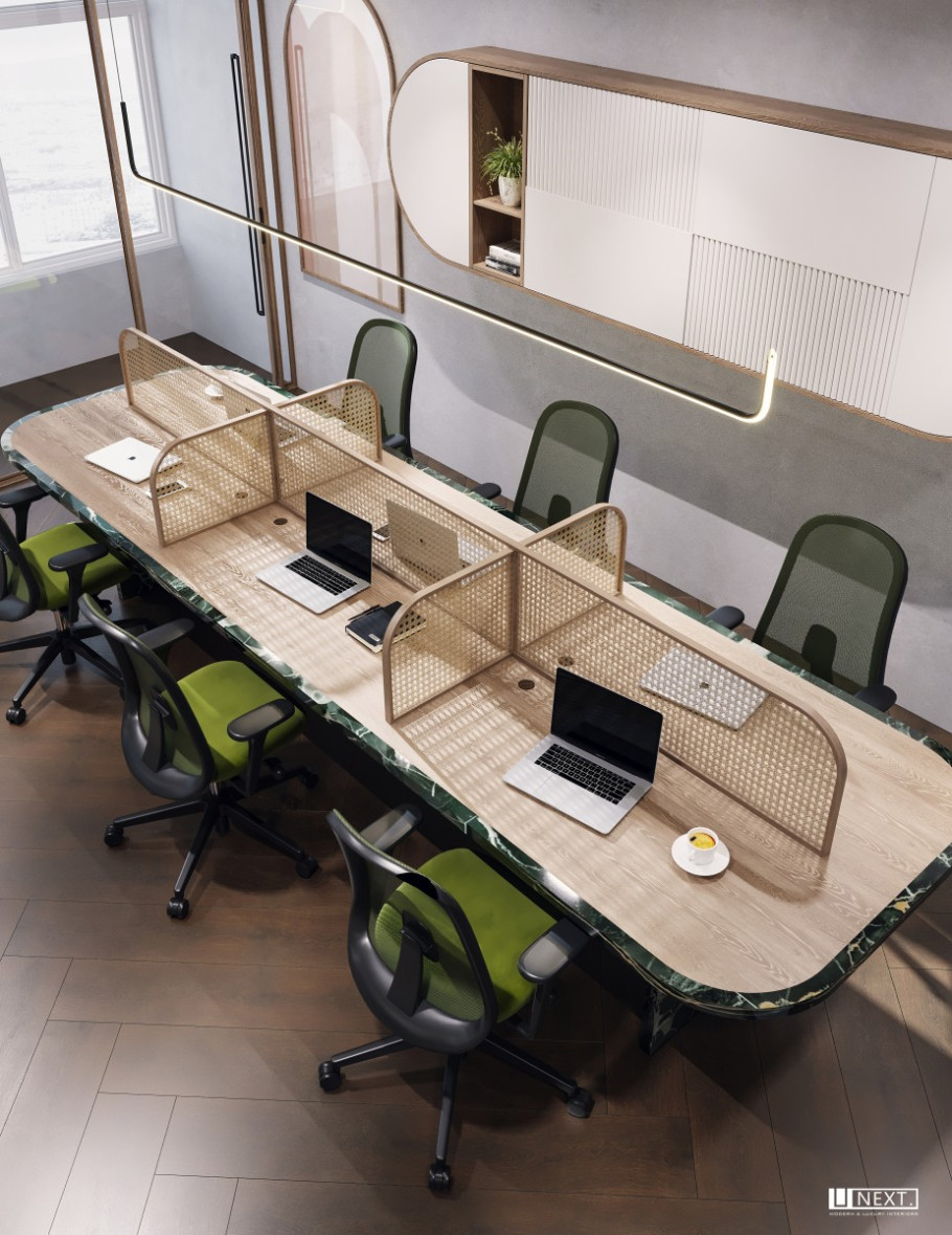 Boho-Contemp Office