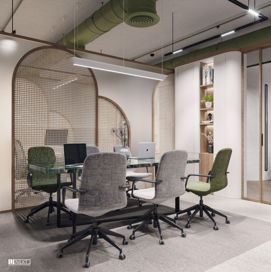 Boho-Contemp Office