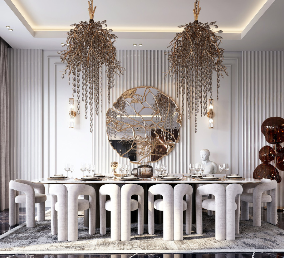 Luxurious Dining Area