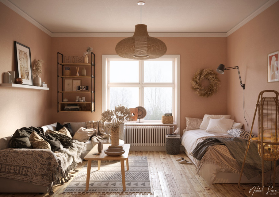 Small Boho Apartment