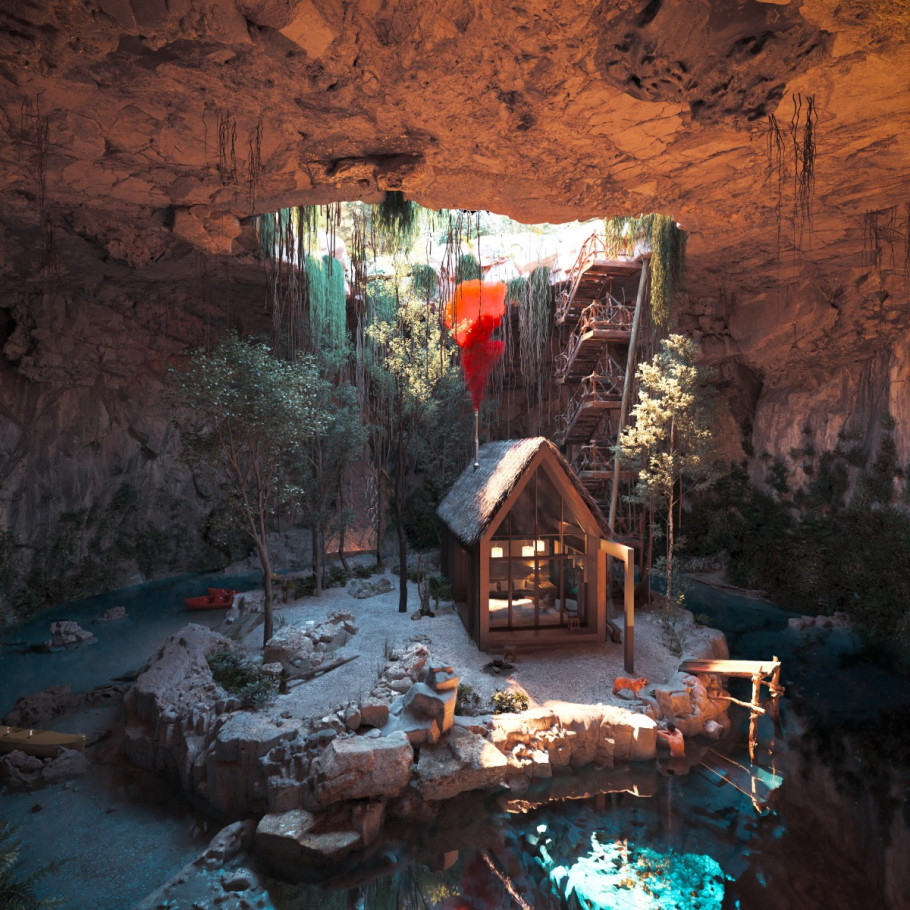 Cenote Cabin