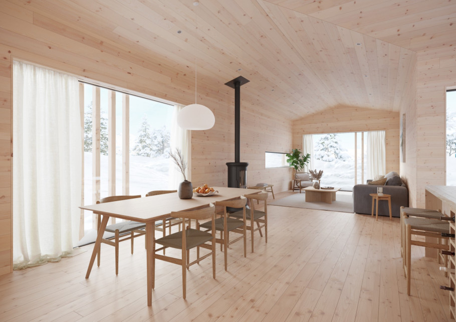 Winter Cabin