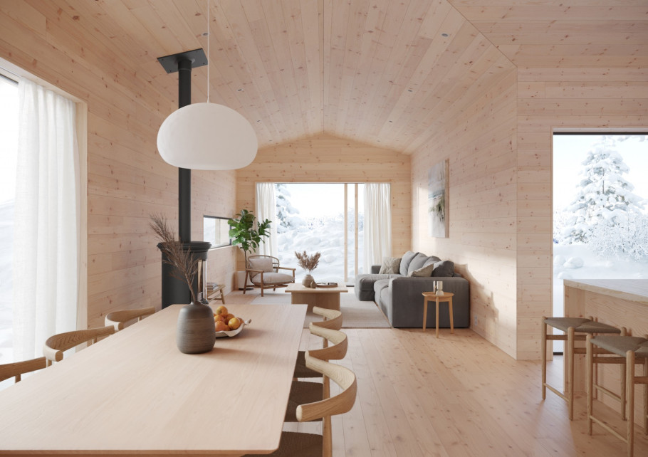 Winter Cabin
