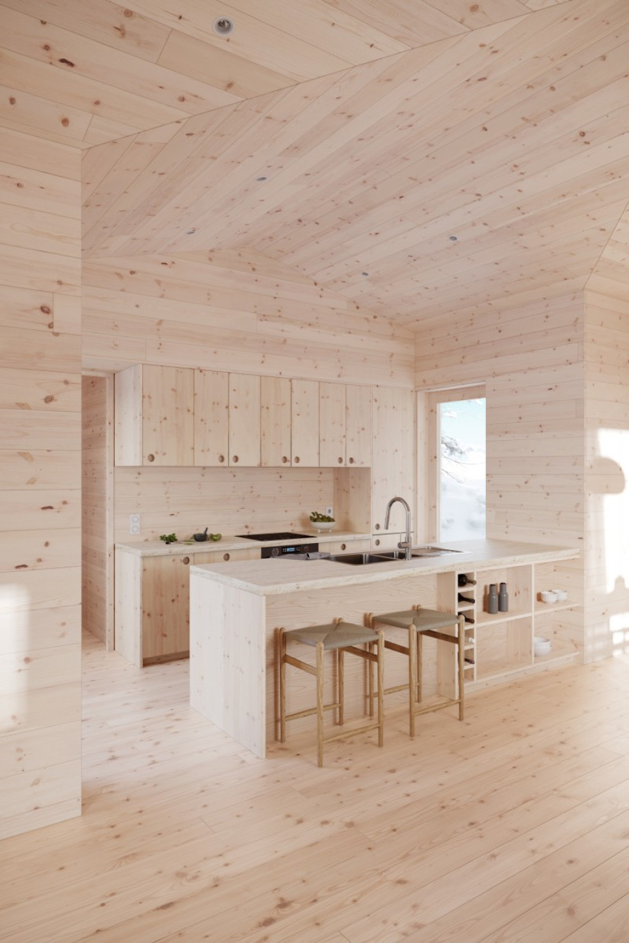 Winter Cabin