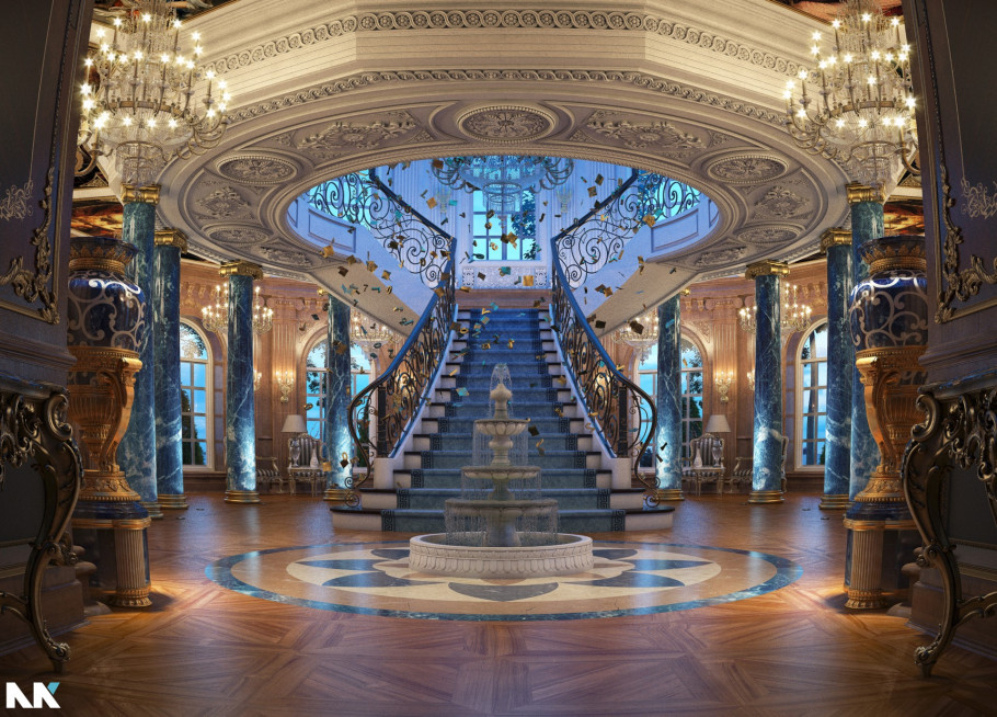 Classic entrance hall