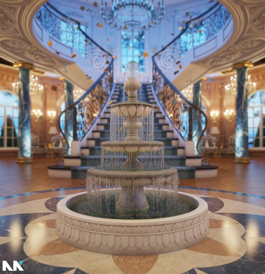 Classic entrance hall