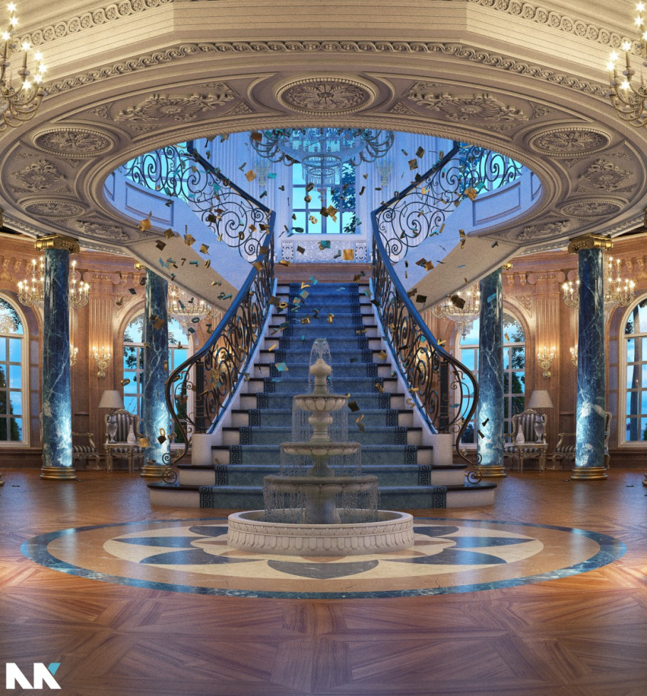 Classic entrance hall