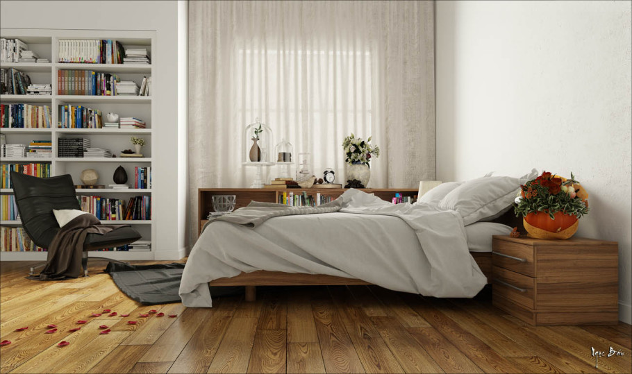 Decorative corner - Bedroom.
