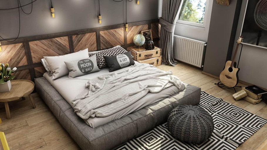 Modern Vintage Bedroom