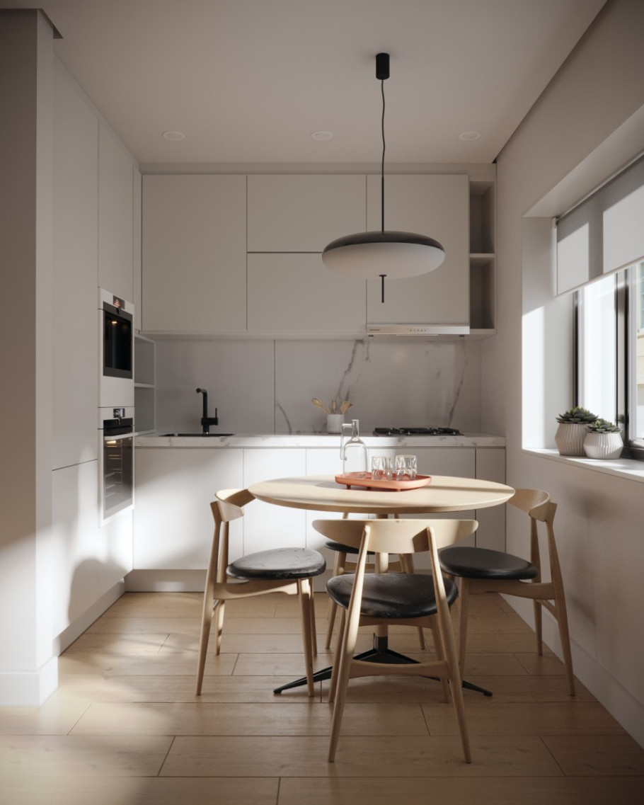 CGI - White Kitchen