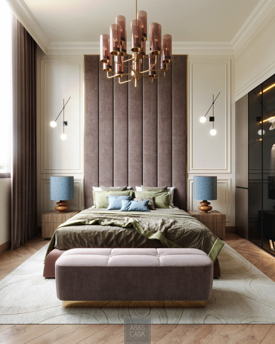 Neoclassical Bedroom