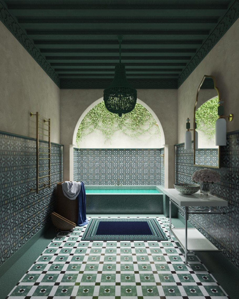 Moroccan Bathroom