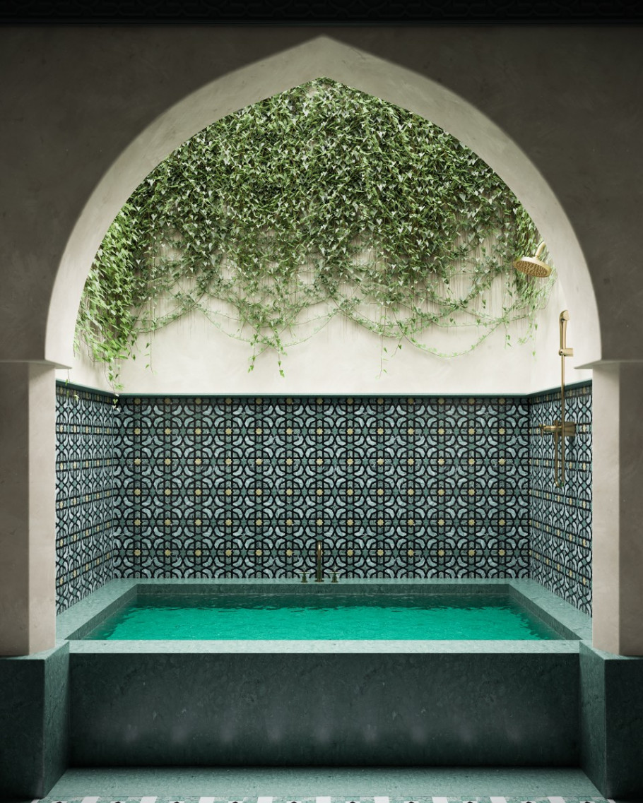 Moroccan Bathroom