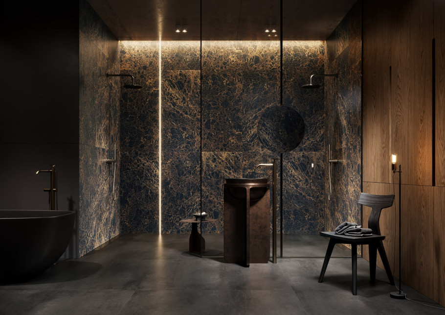 Dark Stone Bathrooms