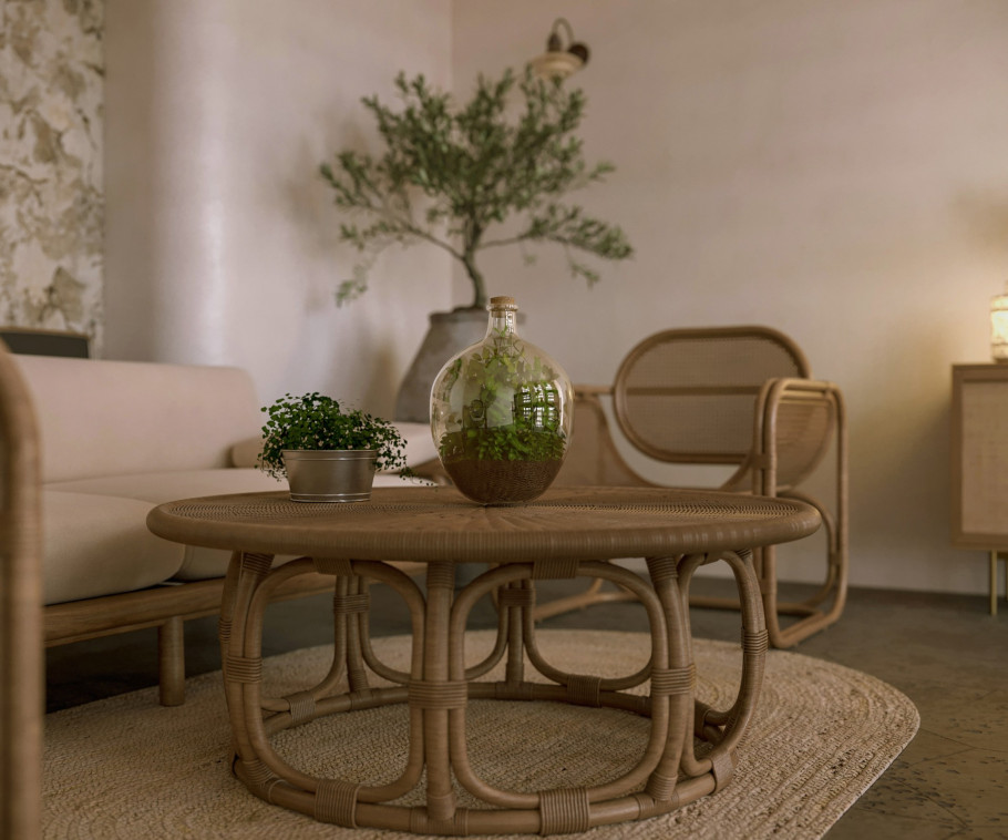 Wabi-Sabi Living Room