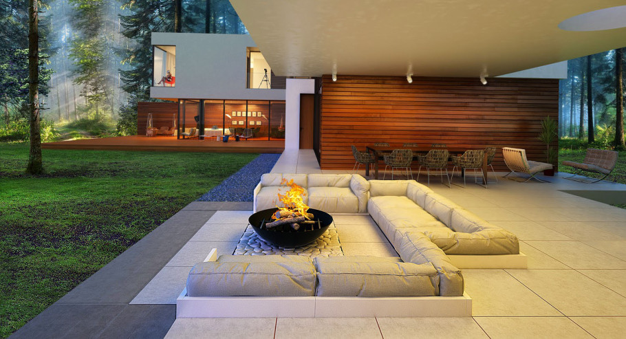 Modern residence in Lviv