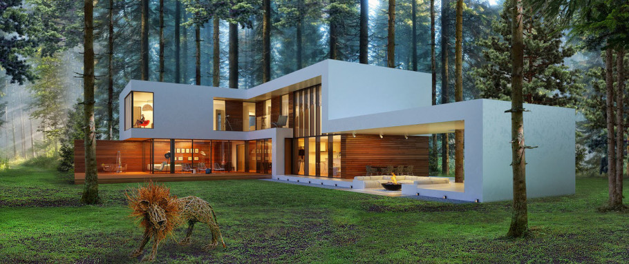 Modern residence in Lviv