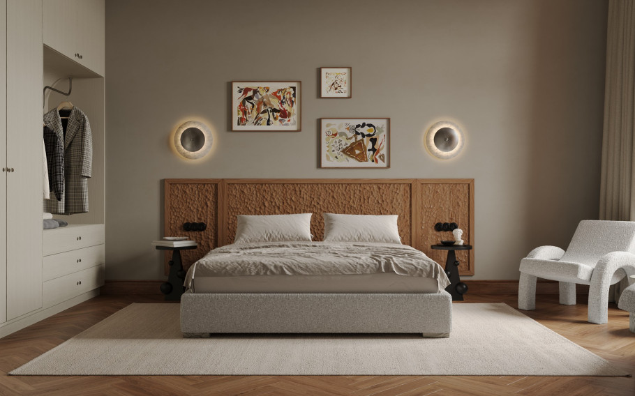 Carved Wood Bedroom
