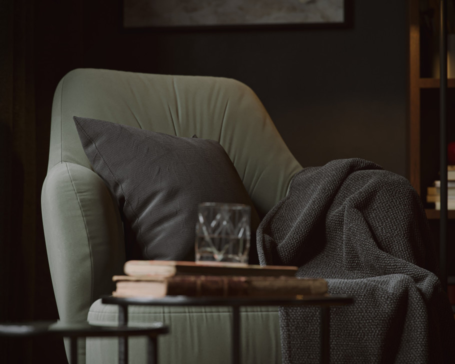 Dark & Moody Bedroom