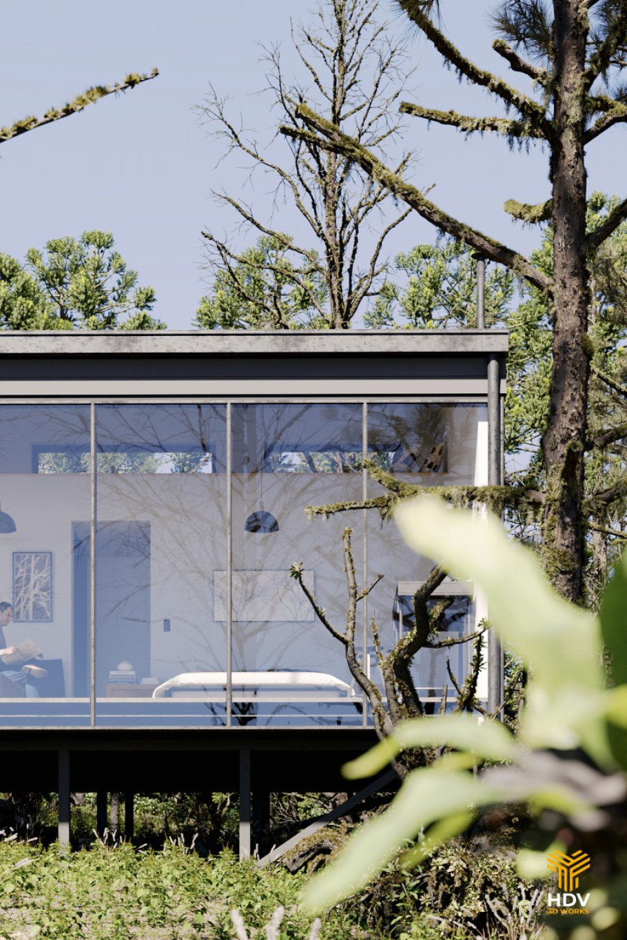 Mezzanina Cabin
