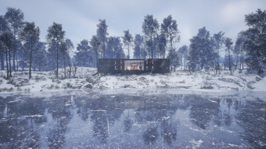Snowy Lodge