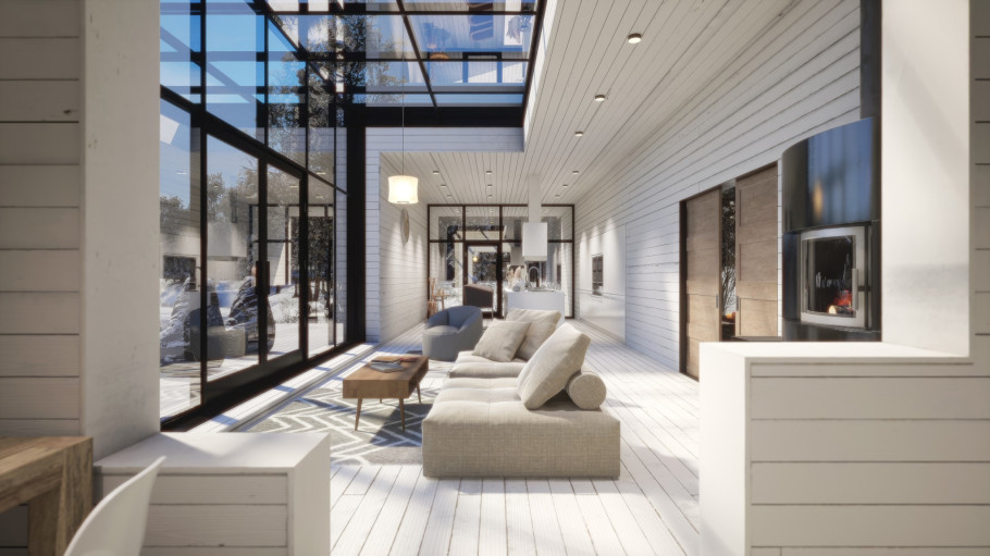 Snowy Lodge