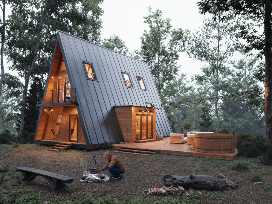 A-Frame Dawn