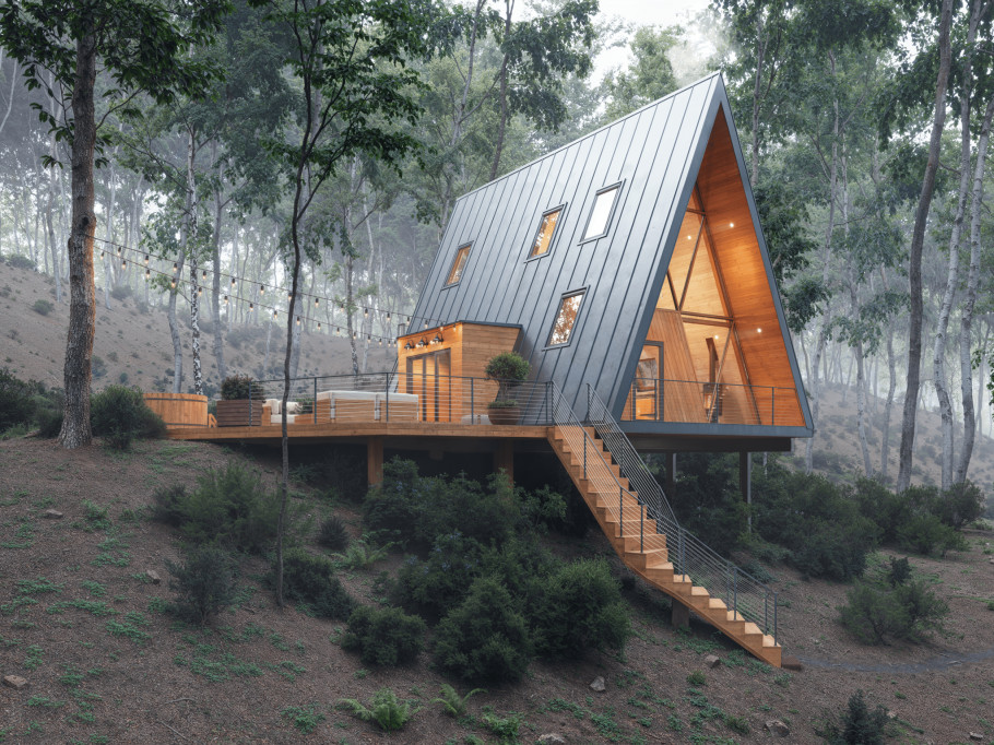 A-Frame Dawn